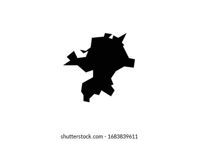 Fukuoka map Japan region prefecture