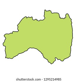 Fukushima Map frame icon