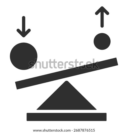 Fulcrum Icon Single Vector Collection