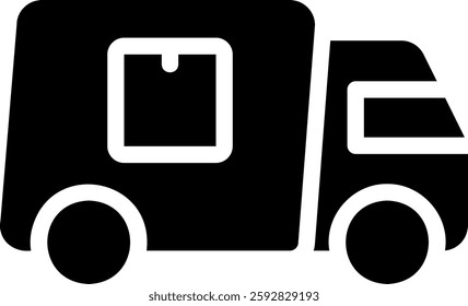 fulfillment glyph icon illustration vector