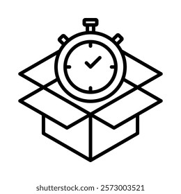 Fulfillment Icon Element For Design