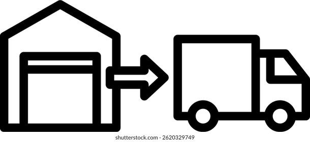 Fulfillment Icon Line Vector Illustration