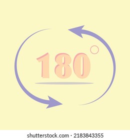 Full 180 degree change logo from one stage to another professionally