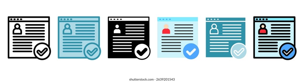 Full Access multi style, mini illustration icon. use for modern concept, print, UI, UX kit, web and app development. Vector related to account management, ecommerce, banking and finance.

