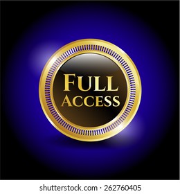 Full access shiny emblem