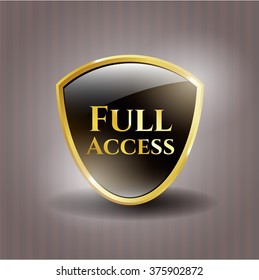 Full Access shiny emblem