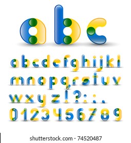 Full Alphabet With Numbers