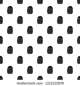 Full barrel pattern seamless vector repeat geometric for any web design