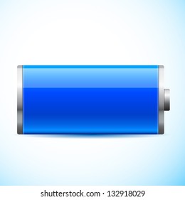 full battery charge isolated