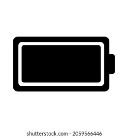 Icono de batería completa para aplicaciones y sitios web