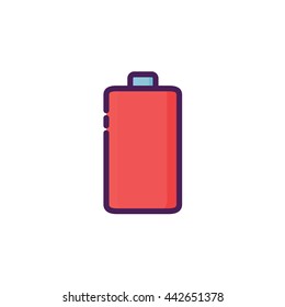 Full Battery Icon Illustration