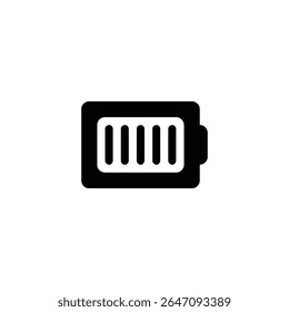 Full Battery Icon Vector Design