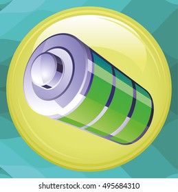 Full battery mobile phone