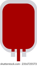 Vollblutbeutel, Vektordesign.