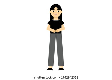 Vollbildcharakter des Flachdesigns