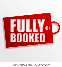 full booking stickers vector illustration background - Shutterstock ID 2365907329