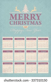 Full Calendar Year 2016 - Week Starts Sunday 