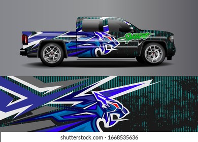  full car wrap design. abstract, bold and aggressive graphic