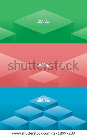 full collection of geometric backgrounds 