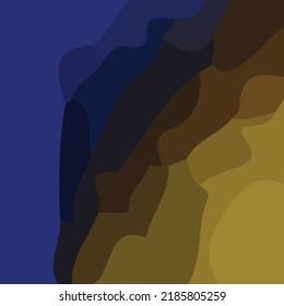 The full color abstract of blend color vector. It is suitable to elegant themed home decorations such as wall paintings or photo frames on the table.