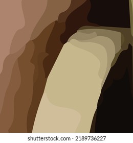 The full color abstract of blend color vector. It is suitable to elegant themed home decorations such as wall paintings or photo frames on the table.