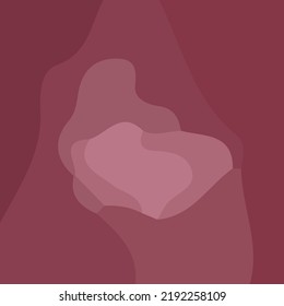 The full color abstract of blend color vector. It is suitable to elegant themed home decorations such as wall paintings or photo frames on the table.