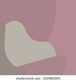 Resumen de color completo del vector de color de mezcla. Es adecuado para decoraciones caseras temáticas elegantes, como pinturas murales o marcos fotográficos sobre la mesa.