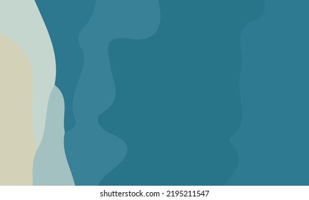 Resumen de color completo del vector de color de mezcla. Es adecuado para decoraciones caseras temáticas como pinturas murales o marcos de fotos en la pared.