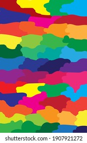 Full color abstract illustration, vector.
Location Dieng, Wonosobo, Central Java, Indonesia.