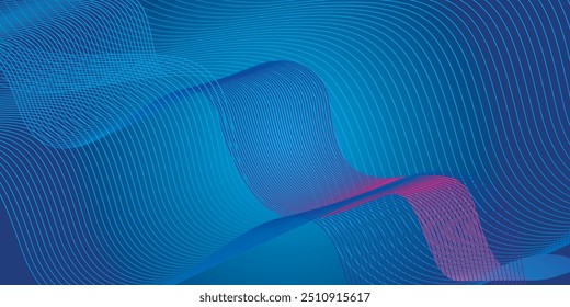 full color abstract line background