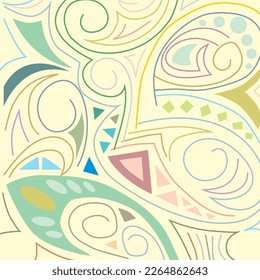 full color abstract type background