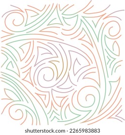 full color abstract type background
