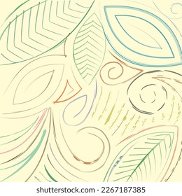 full color abstract type background