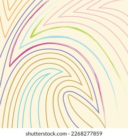 full color abstract type background
