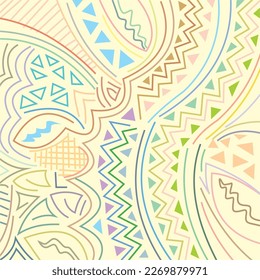 full color abstract type background