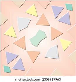 full color abstract type background