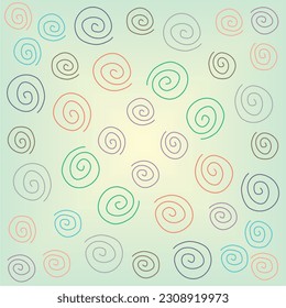 full color abstract type background
