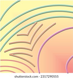 full color abstract type background