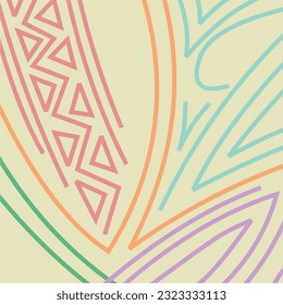 full color abstract type background