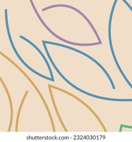 full color abstract type background