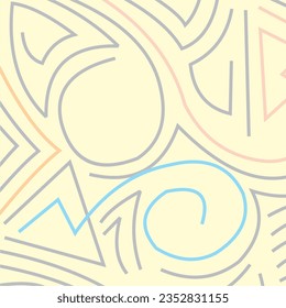 full color abstract type background