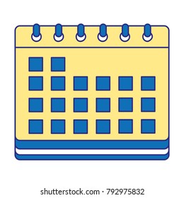 full color calendar to date information event days