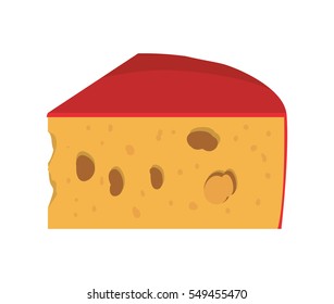full color with cheese edam