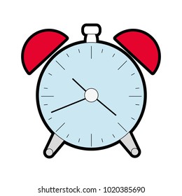 full color circle alarm time object design