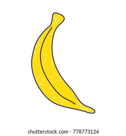full color delicious banana fresh and organic fruit