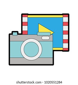 full color digital camera technology with play video