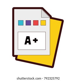 full color education qualification school certificate college