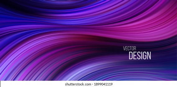 Full color flow wave trendy background. Background for presentation, brochure, booklet, poster. Vector illustration EPS10