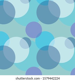 full color geometry round wallpaper