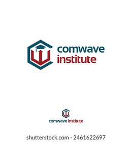 logotipo de la letra del degradado del color completo, ilustración moderna de la combinación